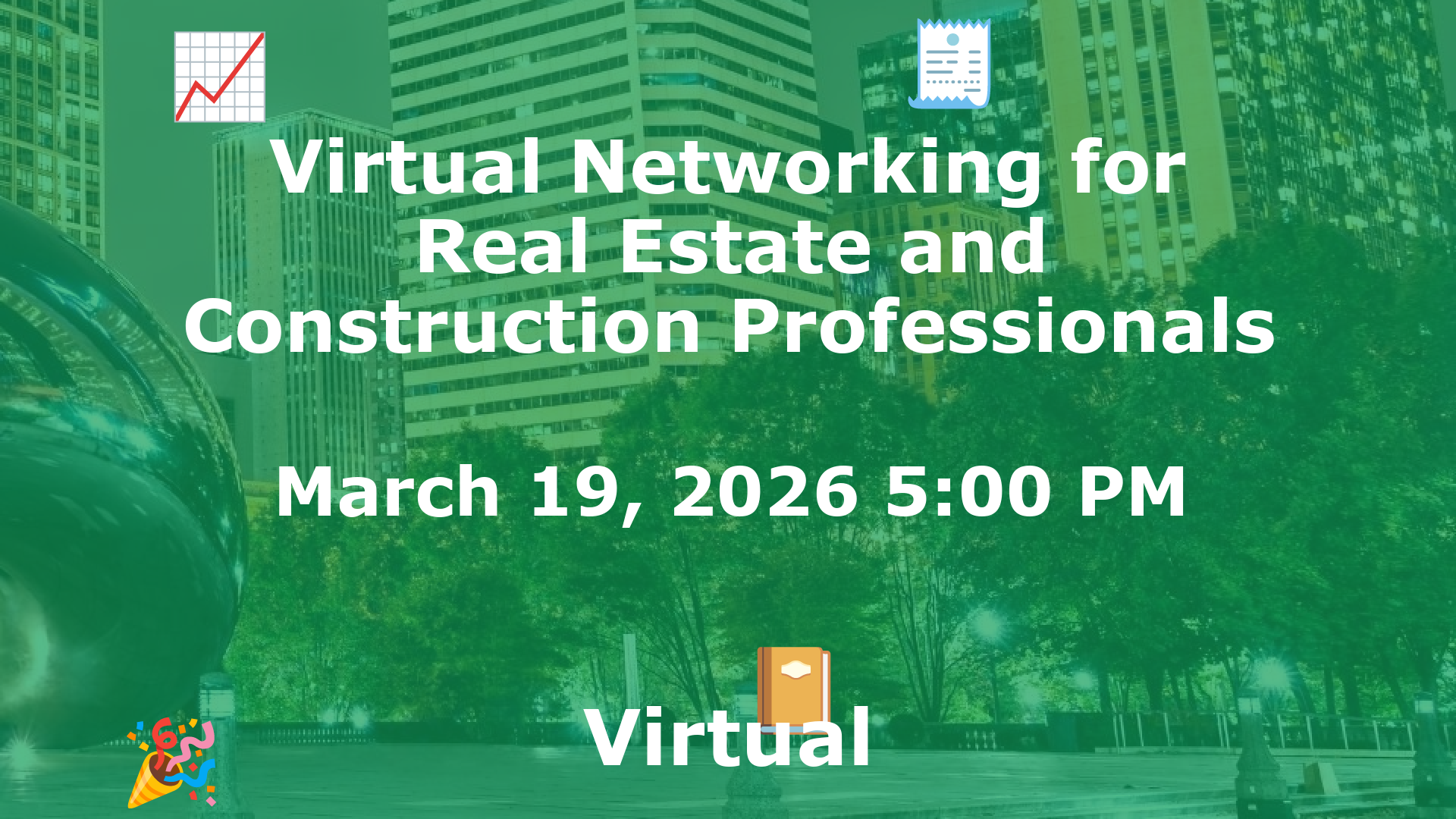 Virtual Networking for Real Estate and Construction Professionals event image